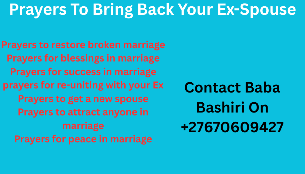 Bring back lost lover spells +27670609427